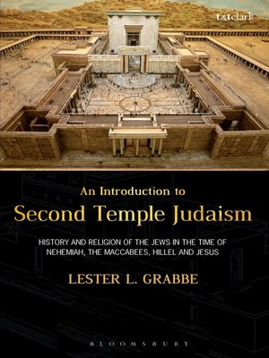 cover image of An Introduction to Second Temple Judaism